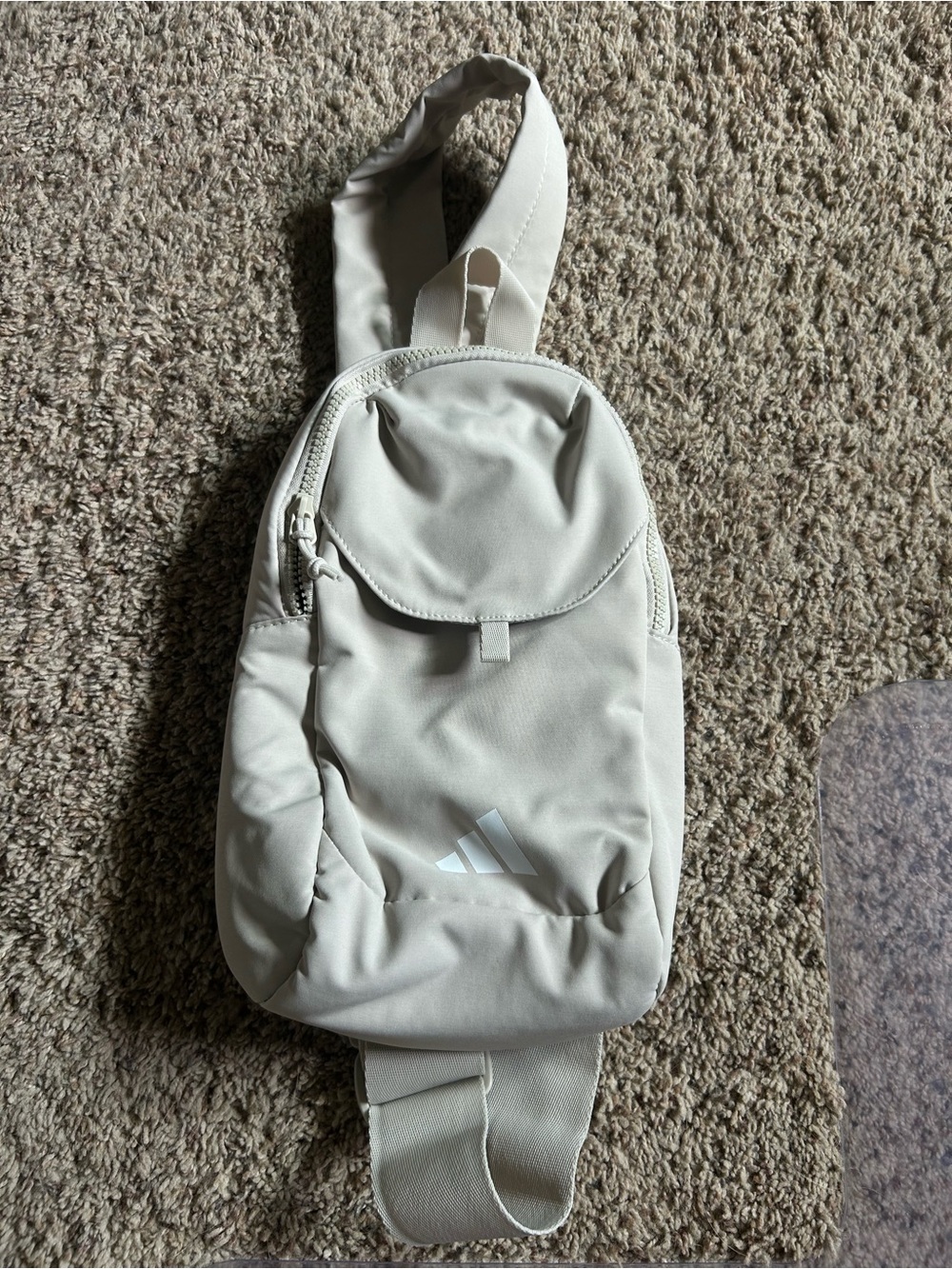 adidas Light Gray Men's Sling Crossbody Bag